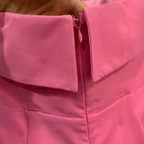 Bardot Georgia Strapless Dress - Candy Pink - Size 6 - Picture 7 of 13